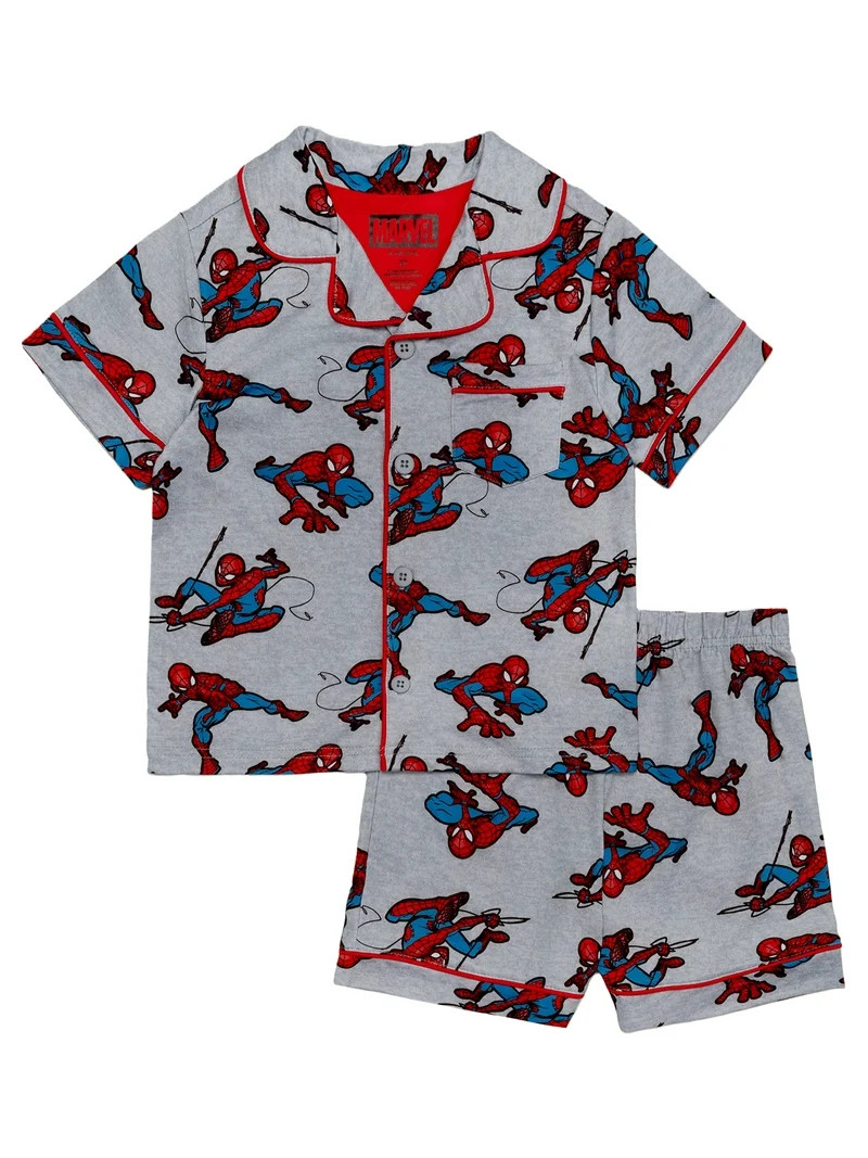 Character Toddler Boy Super Soft Pajama Coat Set, 2-Piece, Sizes 2T-5T | Walmart (US)