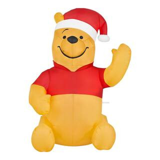 3.5 ft. LED Winnie the Pooh Inflatable | The Home Depot