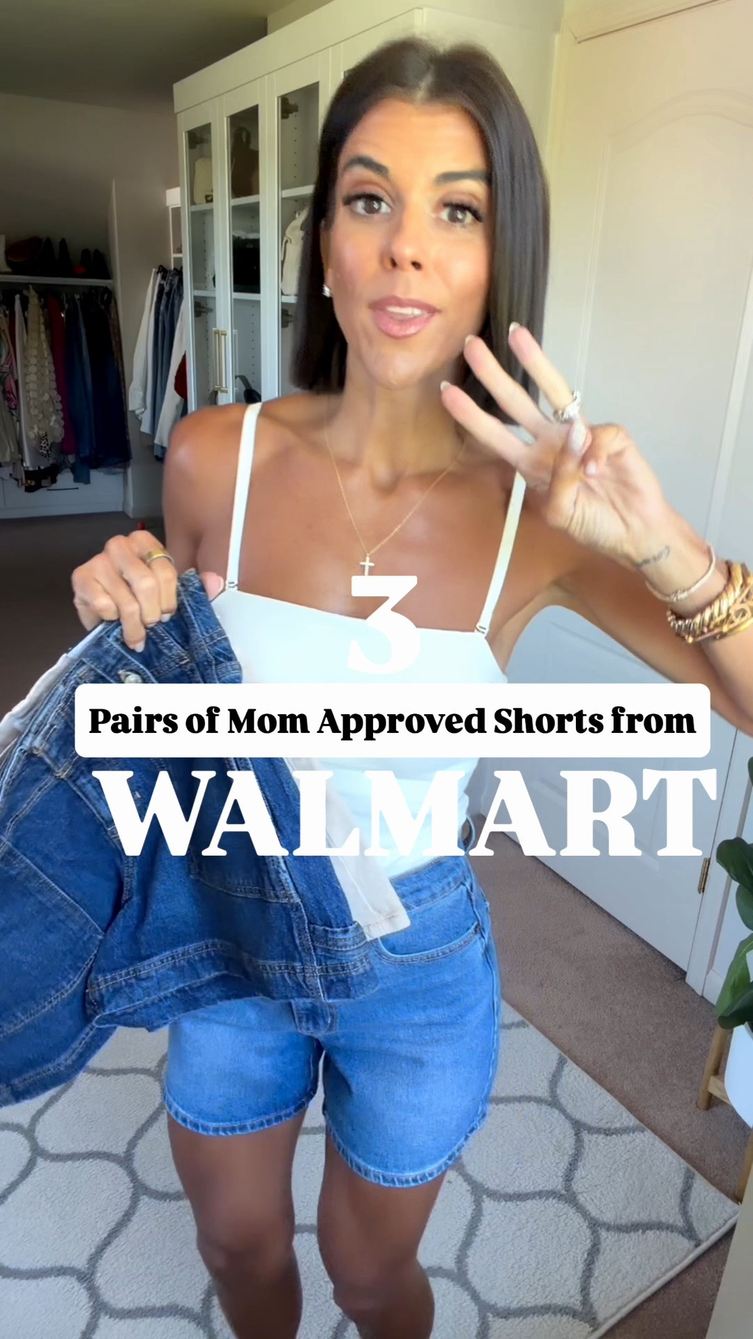 Three pair of shorts I love from Walmart! I’m 5’5 and personally size up one size in all of them for a looser fit. Size xs in tank with built in bra!

#LTKootd #LTKSeasonal #LTKgrwm