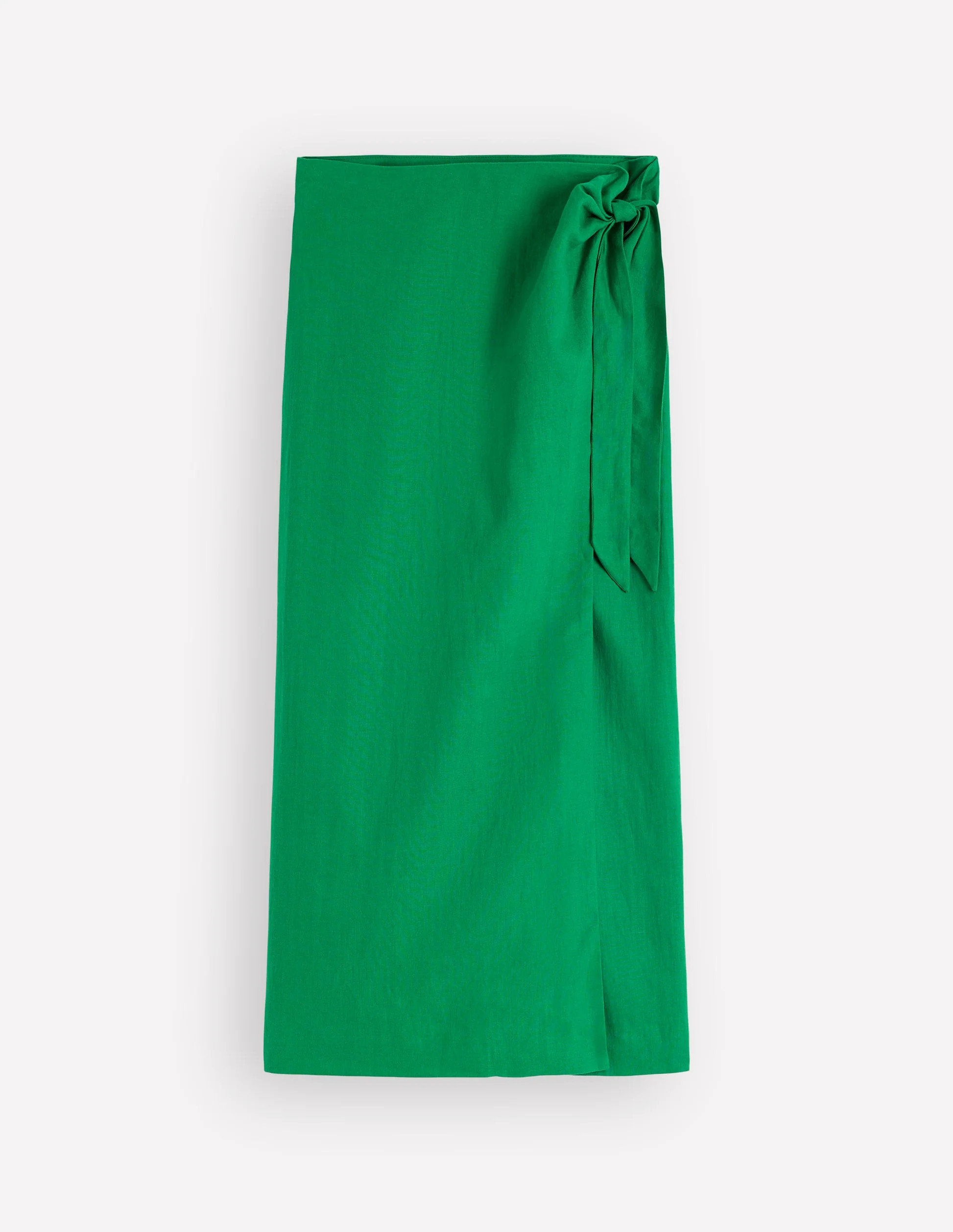 Dimitra Linen Column Skirt-Rich Emerald | Boden (US)