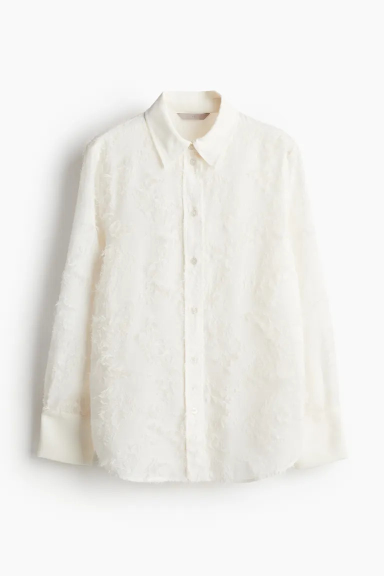 Textured-weave Shirt | H&M (US + CA)