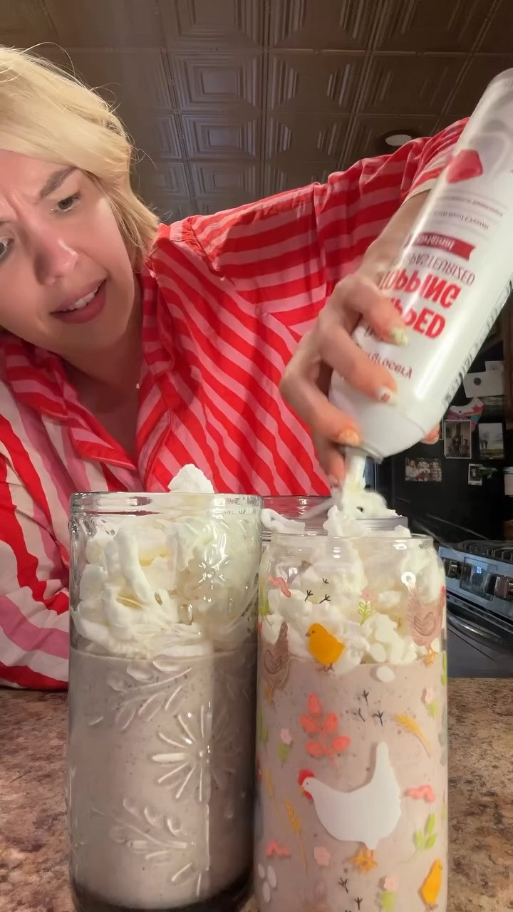Summer night milkshakes! ✨💓 Sharing my striped pajama set from Print Fresh! 

 #LTKootd #LTKfoodie #LTKvlog