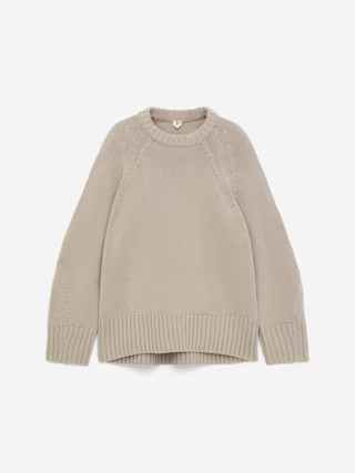 Chunky Pure Cashmere Jumper  ​ | Arket UK