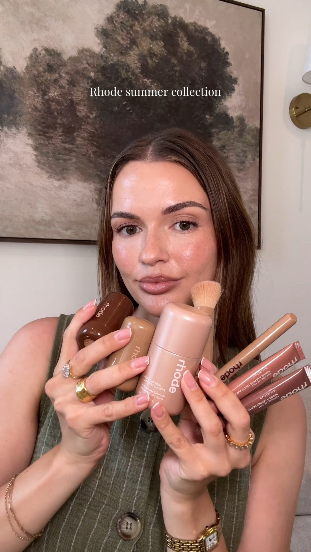 Glowy & simple summer makeup using rhode

#LTKuk #LTKsummer #LTKbeauty