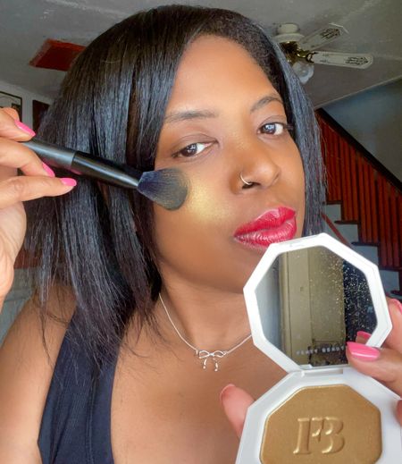 I’ve been loving the Fenty Beauty Killawatt Freestyle Highlighter in the shade Trophy Wife✨The pigmentation is on point and the shimmer is beautiful and impressive.

If you simply want to take your makeup game to the next level, this is it! A game-changer! You can also check out my full blog post review over at ShakiaStyleDiary.com 

#LTKbeauty #LTKfindsunder50 #LTKfindsunder100