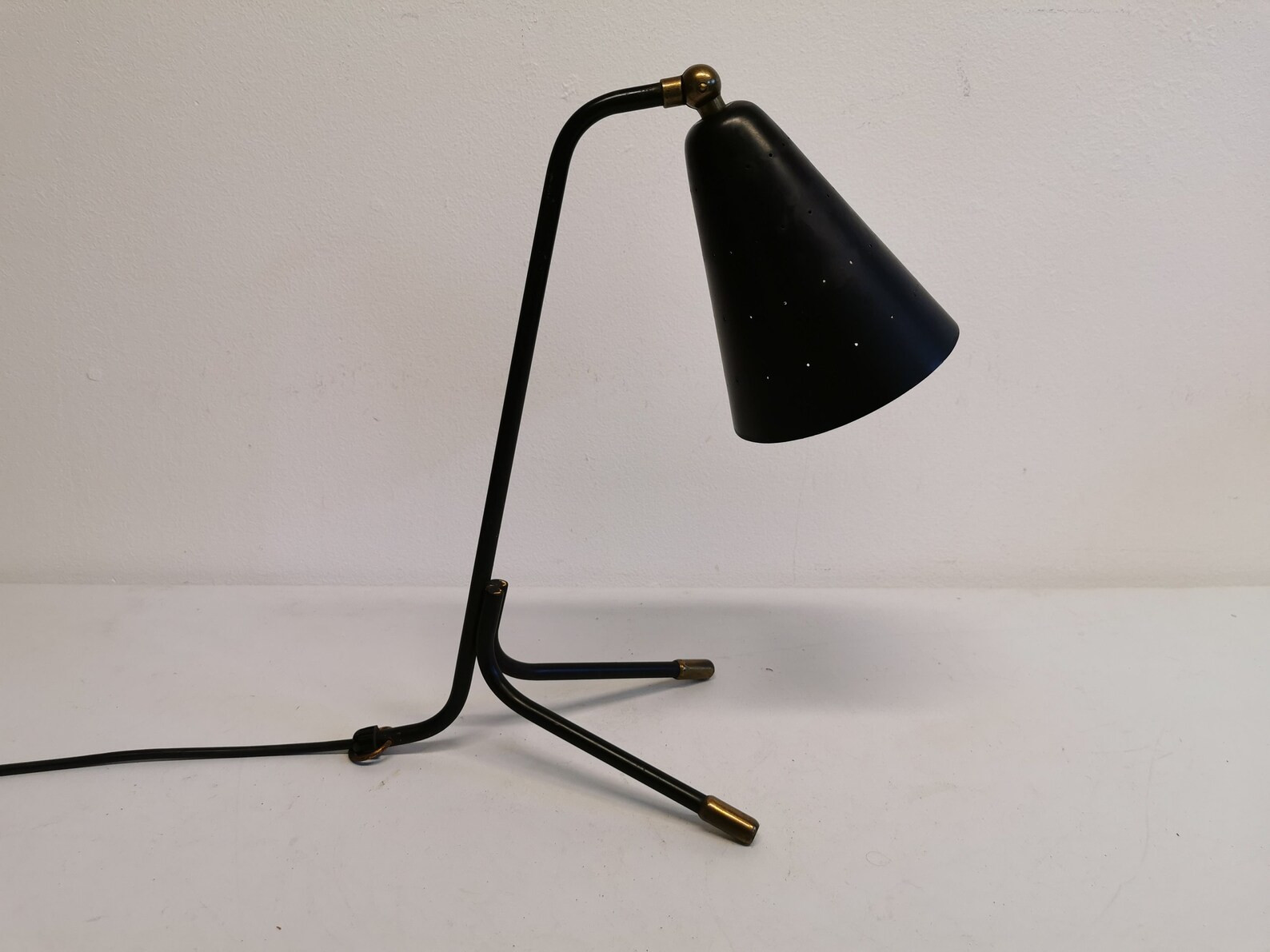 EXTREMELY rare table lamp, designed by Svend Aage Holm Sørensen Denmark in the 1950s. Retro, vin... | Etsy (US)