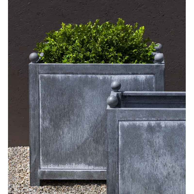 Zinc Dipped Steel Elevated Planter | Wayfair North America