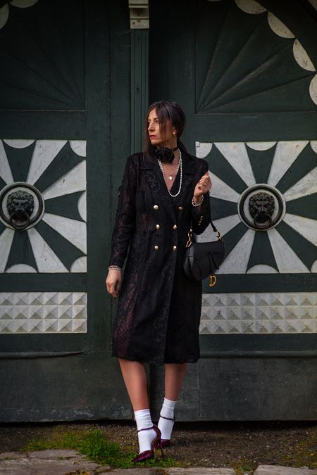 The beauty of this lace trench coat when worn as a dress… 

#LTKU #LTKStyleTip #LTKOver40