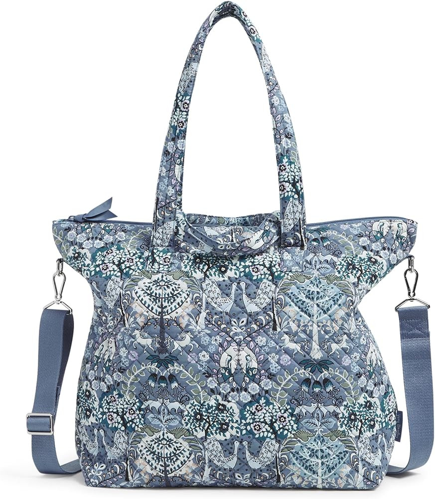 Verabradley Womens Cotton Slouchy Tote Bag | Amazon (US)