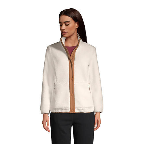 Women's Sherpa Fleece Jacket | Lands' End (US)