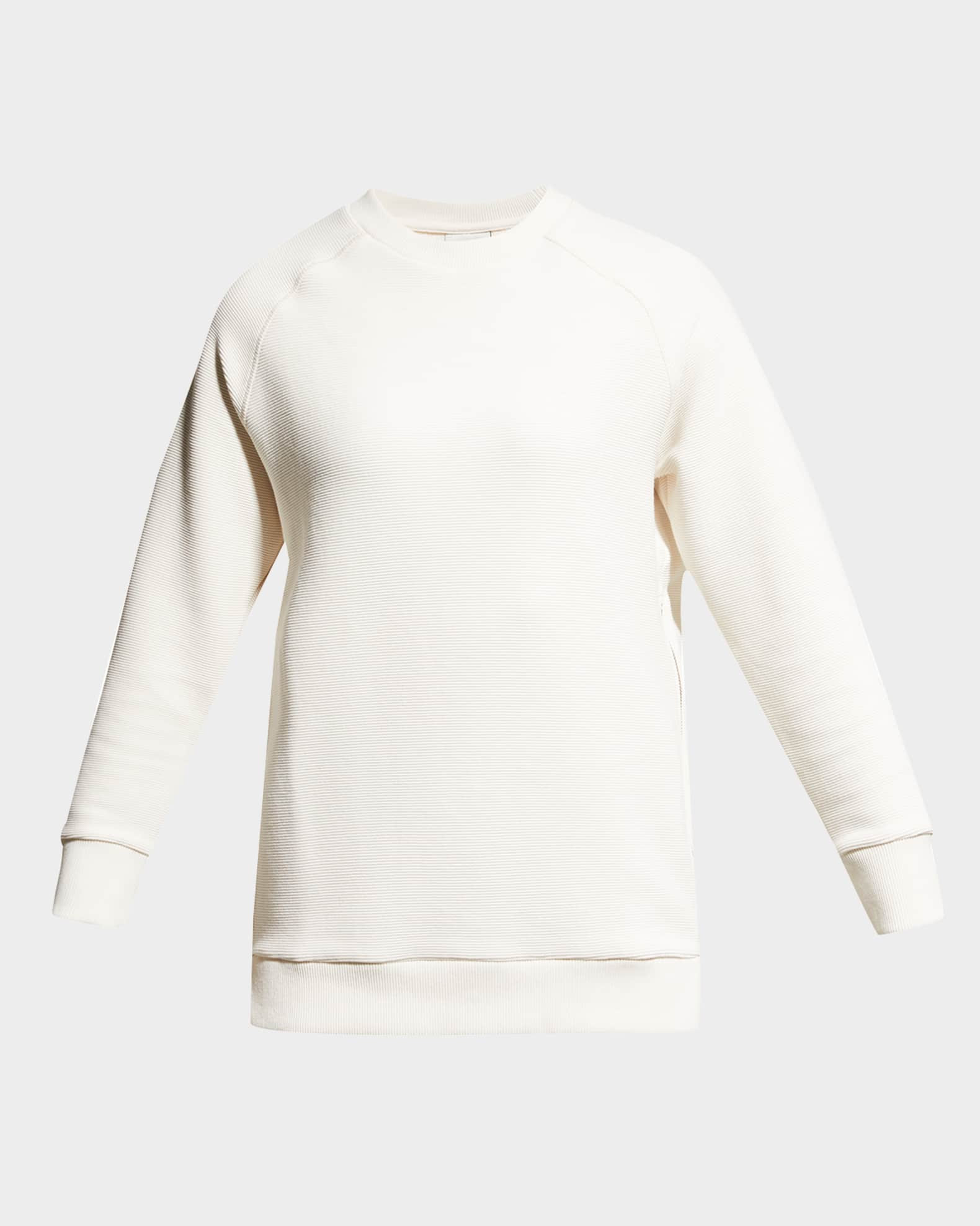 Varley Manning Raglan Pullover Sweatshirt | Neiman Marcus