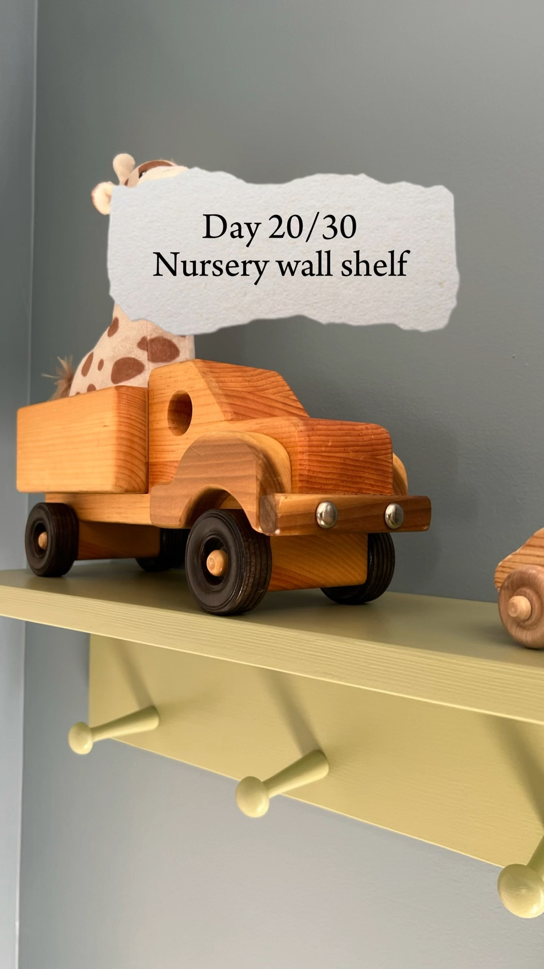 Nursery wall shelf with pegs

#LTKStyleTip #LTKBaby #LTKKids