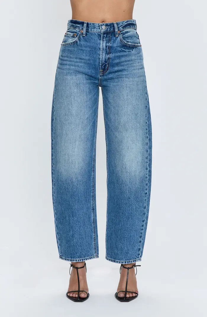 Wes High Waist Barrel Jeans | Nordstrom