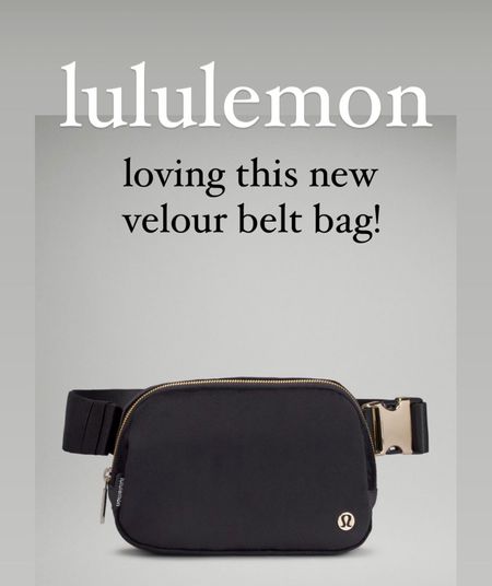 New belt bag alert!! Lululemon everywhere belt bag in velour!

#kathleenpost #lululemon #beltbag

#LTKfit #LTKGiftGuide #LTKitbag