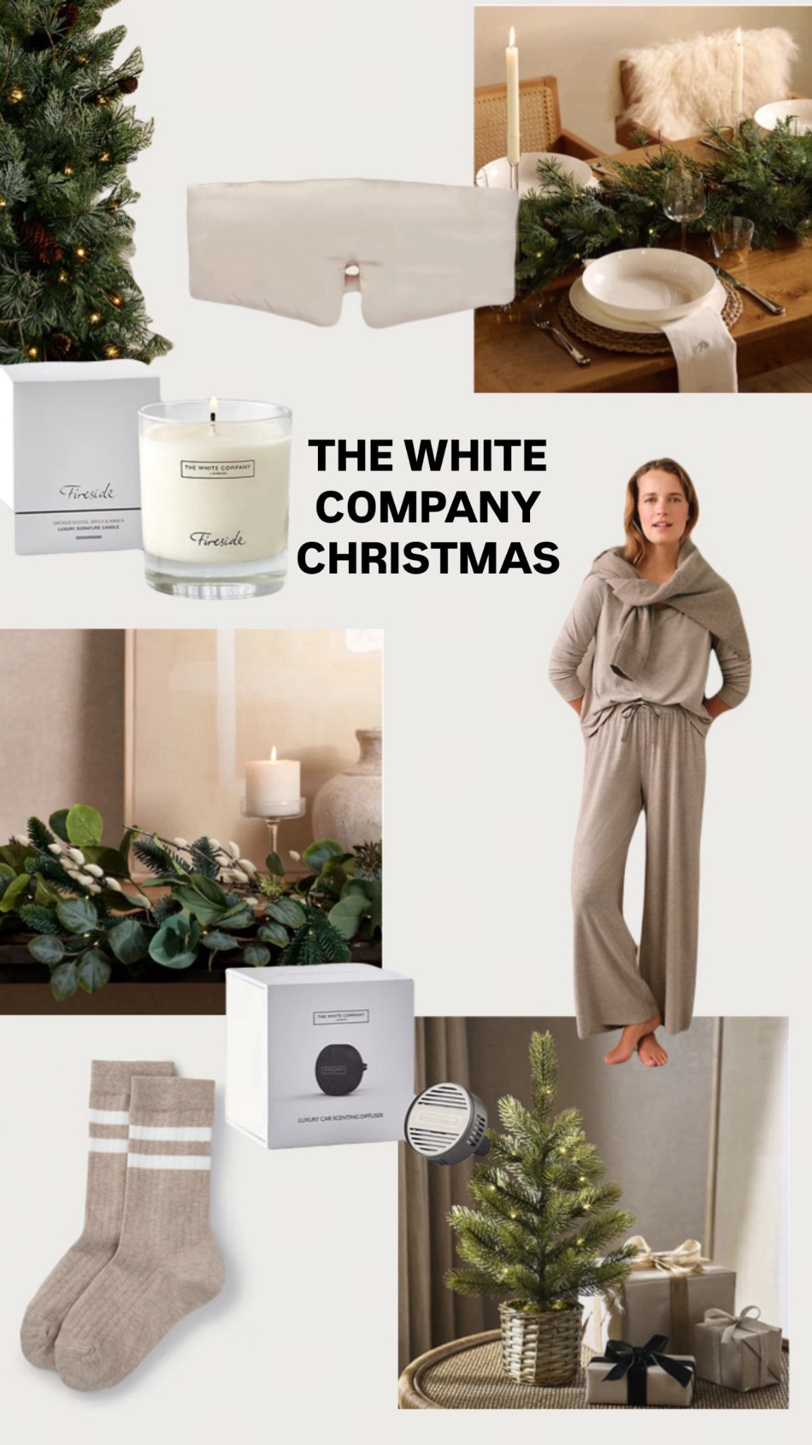 The White Company launched their Christmas collection online this week. I’m after the table garlands and one for my chair. Plus that car diffuser we gift each year has had an upgrade 

#LTKuk #LTKgiftguide #LTKhome