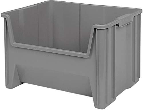 Akro-Mils 13017 Stack-N-Store Heavy Duty Stackable Open Front Plastic Storage Container Bin, (15-... | Amazon (US)