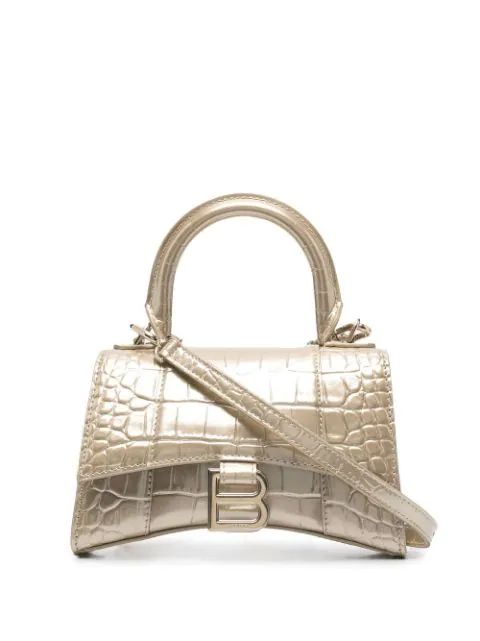 Balenciaga XS Hourglass top-handle Bag - Farfetch | Farfetch Global