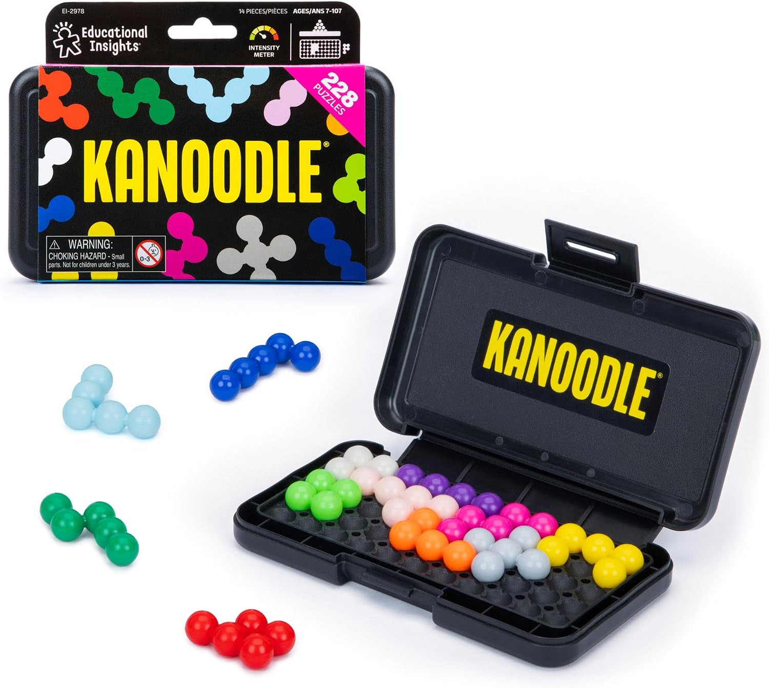 Educational Insights Kanoodle 3D Brain Teaser Puzzle Game, Featuring 200 Challenges, Gift for Ages 7+ | Amazon (US)