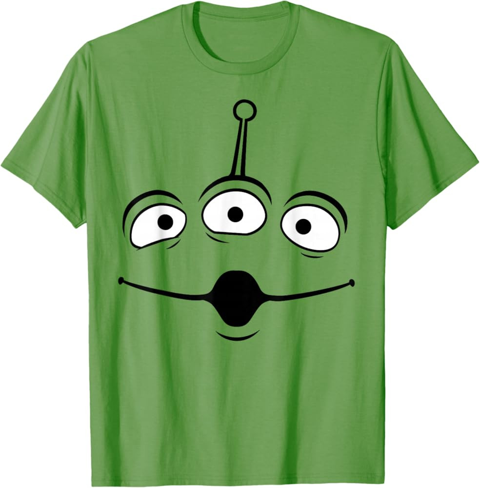 Disney Pixar Toy Story Alien Face Halloween T-Shirt | Amazon (US)