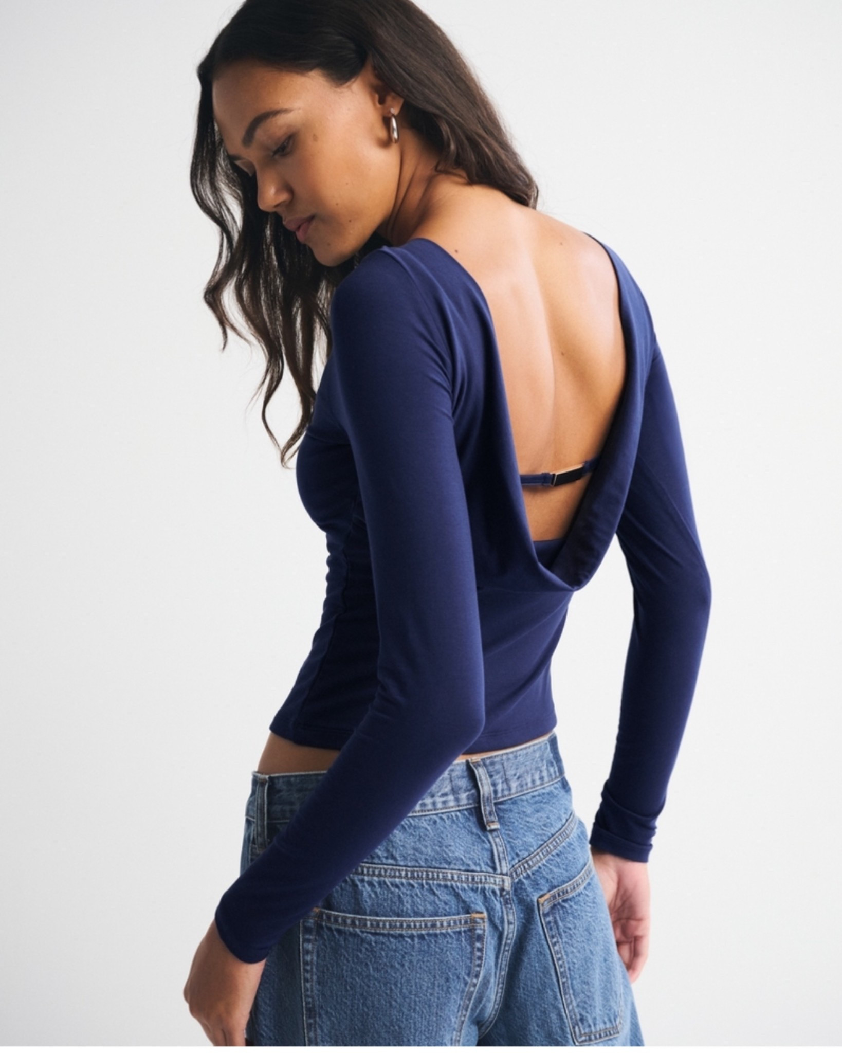 Love the hardware detail on the back of this shirt! Pairing it with the plaid festive skirt for a cute holiday party! 

#LTKSaleAlert #LTKCyberWeek #LTKHoliday