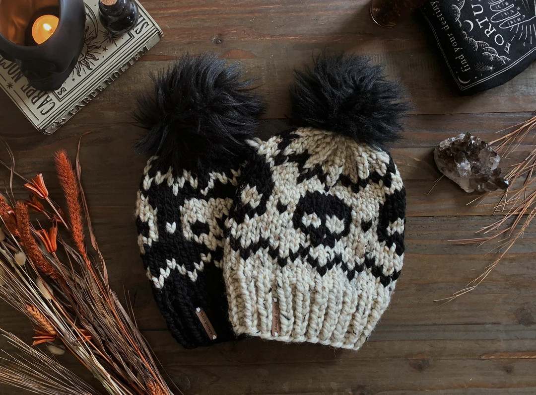 The Skelly Beanie BYOB build Your Own Beanie // Stitch - Etsy | Etsy (US)