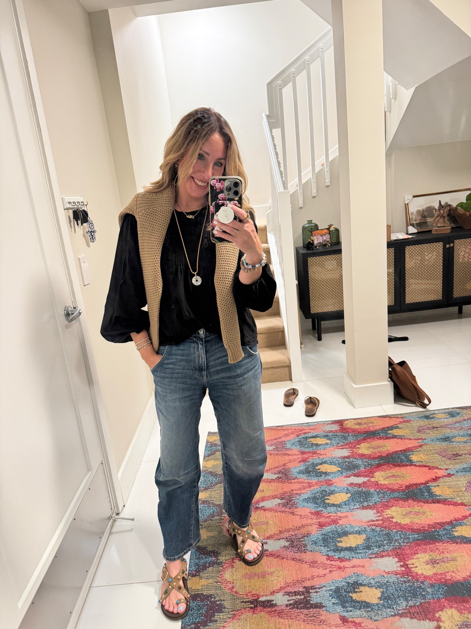 Hannukah dinner at Malia! I’ve been on the hunt for a longer pendent necklace and I’m so happy with this one!

#LTKdayinmylife #LTKootd #LTKHoliday