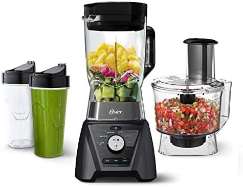 Oster 3-in-1 Blender for Shakes and Smoothies with Texture Select Settings plus Food Processor an... | Amazon (US)