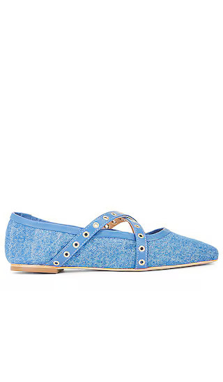 RAYE Ralphie Flat in Blue. - size 8.5 | Revolve Clothing (Global)