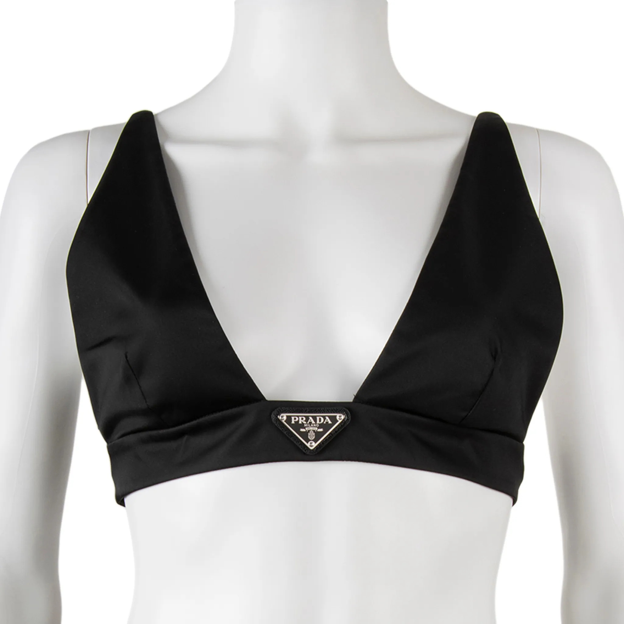 Prada Re-Nylon Bralette Top | Overstock