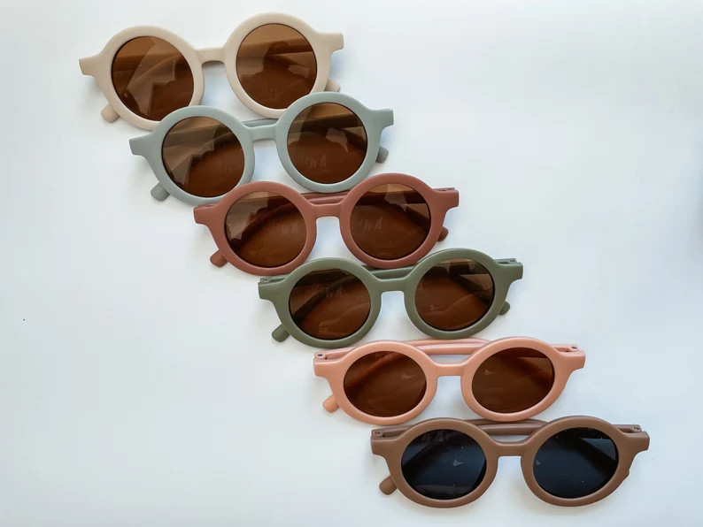 Baby and Toddler Retro Sunglasses. Boho Baby Sunglasses. Retro | Etsy | Etsy (US)