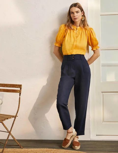 Turn Up Linen Pants | Boden (US)