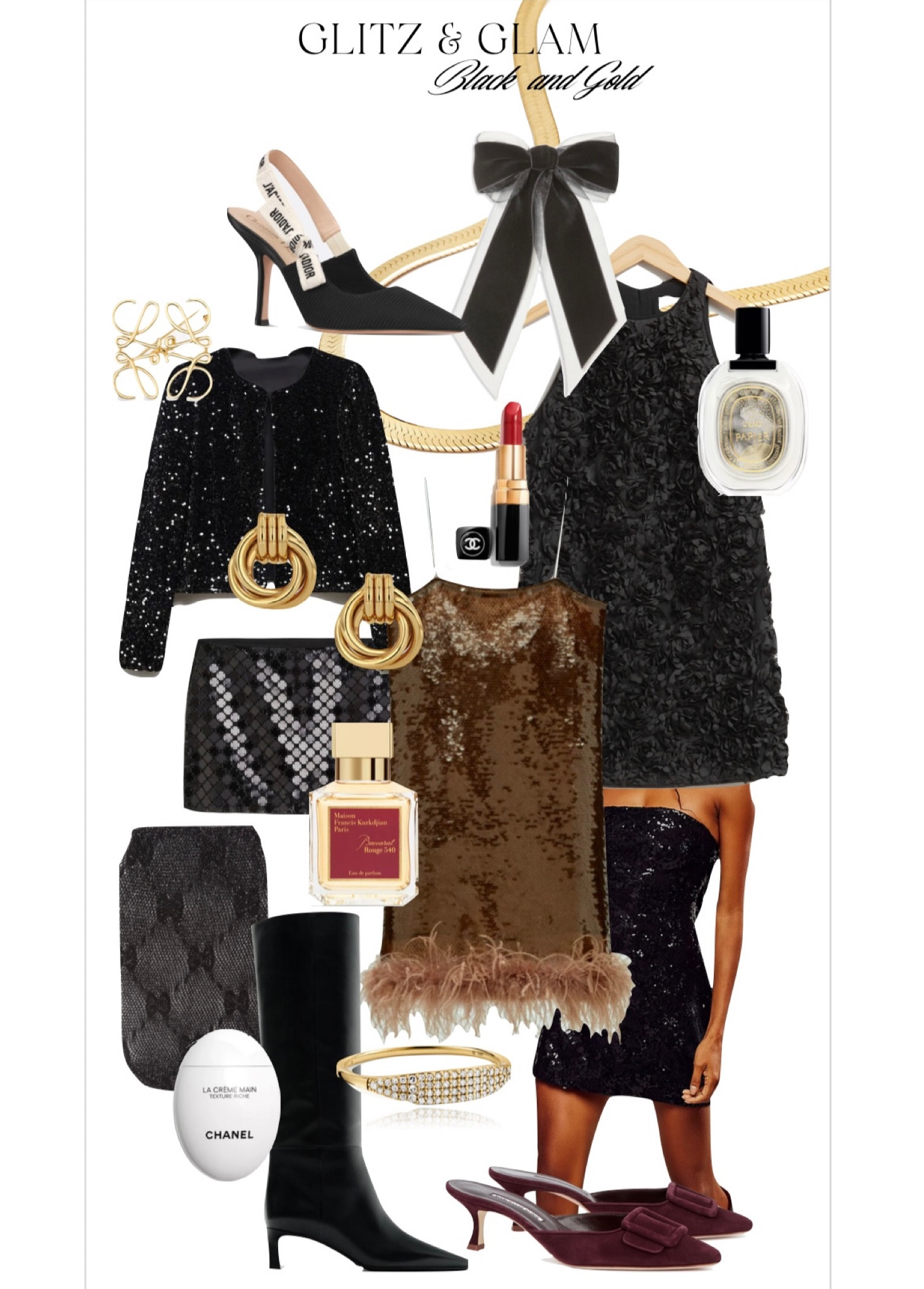 Glitz and Glam - Black & Gold

#LTKparties #LTKSeasonal #LTKHoliday