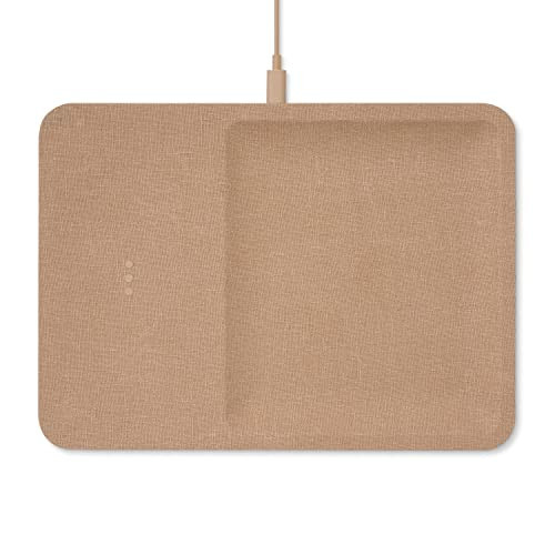 Courant Catch:3 Essentials - Belgian Linen Wireless Charging Station & Valet Tray - Qi-Certified ... | Amazon (CA)