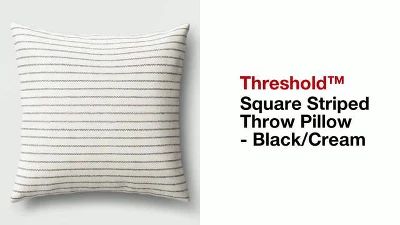 Square Striped Throw Pillow - Threshold™ | Target