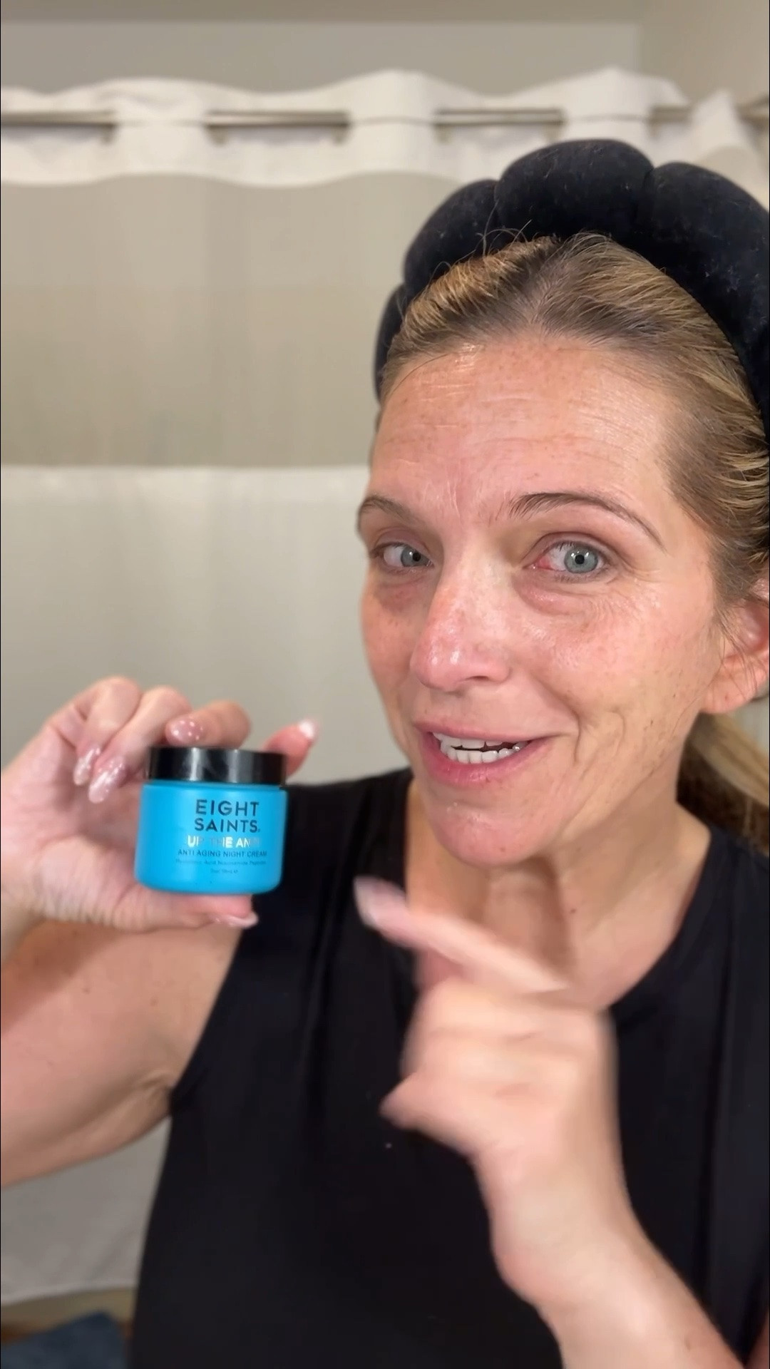 Wake up to your best skin ever 🌙✨ The Eight Saints Anti-Aging Night Cream works while you sleep to visibly firm, plump, and reduce fine lines overnight. Packed with clean, potent ingredients that deeply nourish and repair your skin so you wake up looking refreshed, radiant

#LTKselfcare #LTKBeauty #LTKOver40