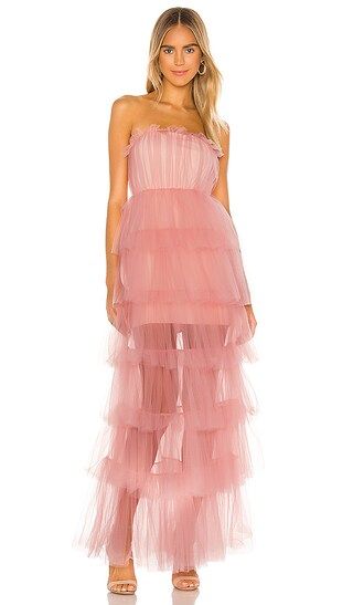 Bobbit Gown in Blush Pink | Revolve Clothing (Global)