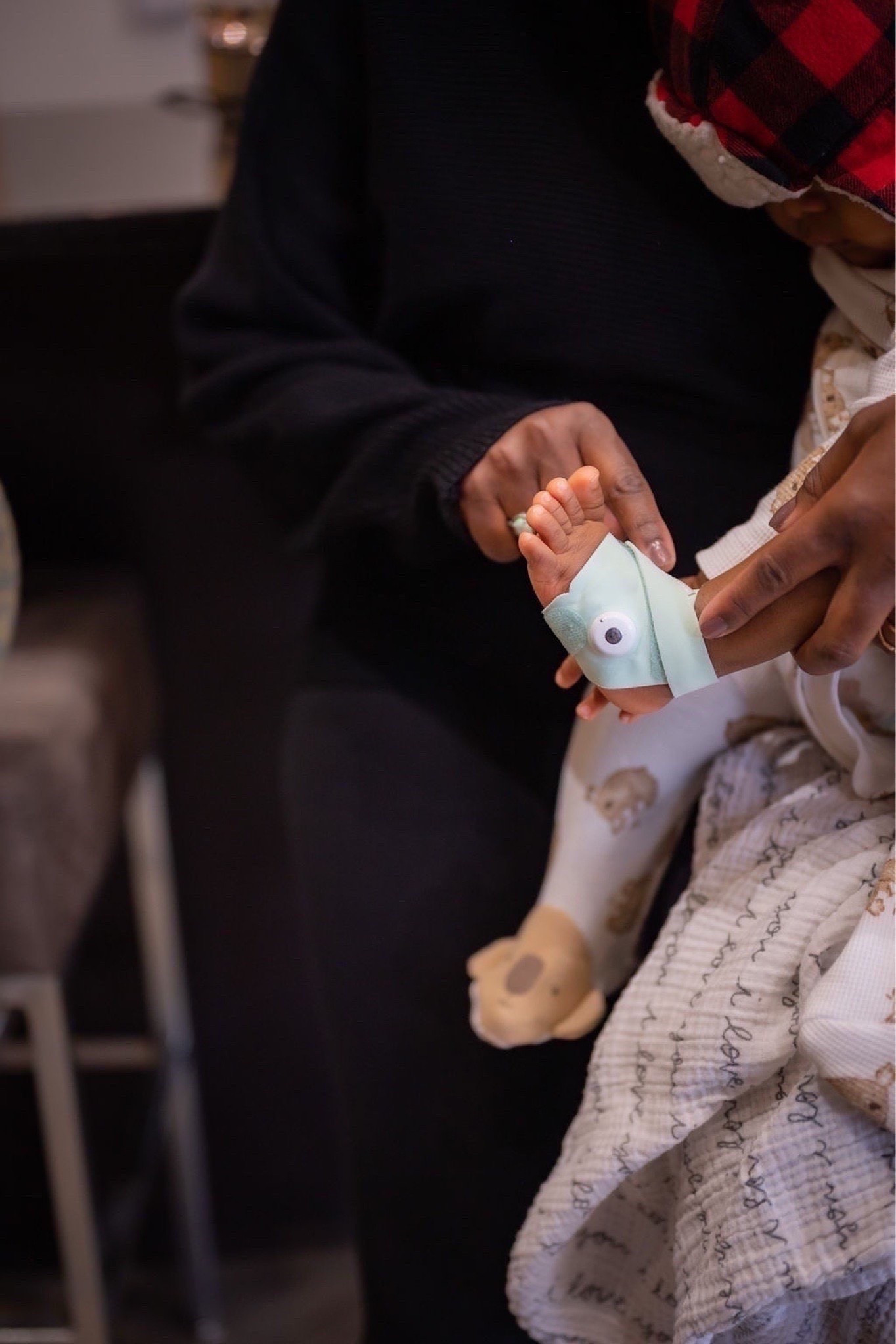 Secretsofyve: One of our favorite baby devices and a great gift 🎁 to give. The @Owlet Dream Sock is now FDA cleared & the first and only over-the-counter medical pulse-oximetry device for infants! This monitoring system has brought Iggy and I such a piece of mind with baby Raizo. It is a fantastic gift for new parents & parents-to-be. Remember that you can use your HSA/FSA funds to purchase the Smart Sock and Smart Sock Plus. #Owletpartner .AD
* This new FDA clearance will allow Dream Sock users to track their infant’s Live Health Readings, including pulse rate and oxygen saturation level.
* The clearance includes Owlet’s new Health Notifications, which will alert parents with lights and alarm sounds if their baby’s health readings fall outside of preset ranges.
* Achieving De Novo clearance means the Owlet Dream Sock was clinically-tested in both home and hospital environments, and proven to be as accurate as medical-grade baby monitoring technology.
* Intended for use with healthy infants between 1-18 months and 6-30 lbs.
#Secretsofyve #ltkgiftguide
Always humbled & thankful to have you here.. 
CEO: PATESI Global & PATESIfoundation.org
DM me on IG with any questions or leave a comment on any of my posts. #ltkWatchnow #ltkhome @secretsofyve : where beautiful meets practical, comfy meets style, affordable meets glam with a splash of splurge every now and then. I do LOVE a good sale and combining codes! @target @amazon @bestbuy #ltkholiday #ltkcyberweek #ltktravel #ltkstyletip #ltksalealert #ltkkids #ltkfamily secretsofyve

#LTKBump #LTKBaby #LTKSeasonal