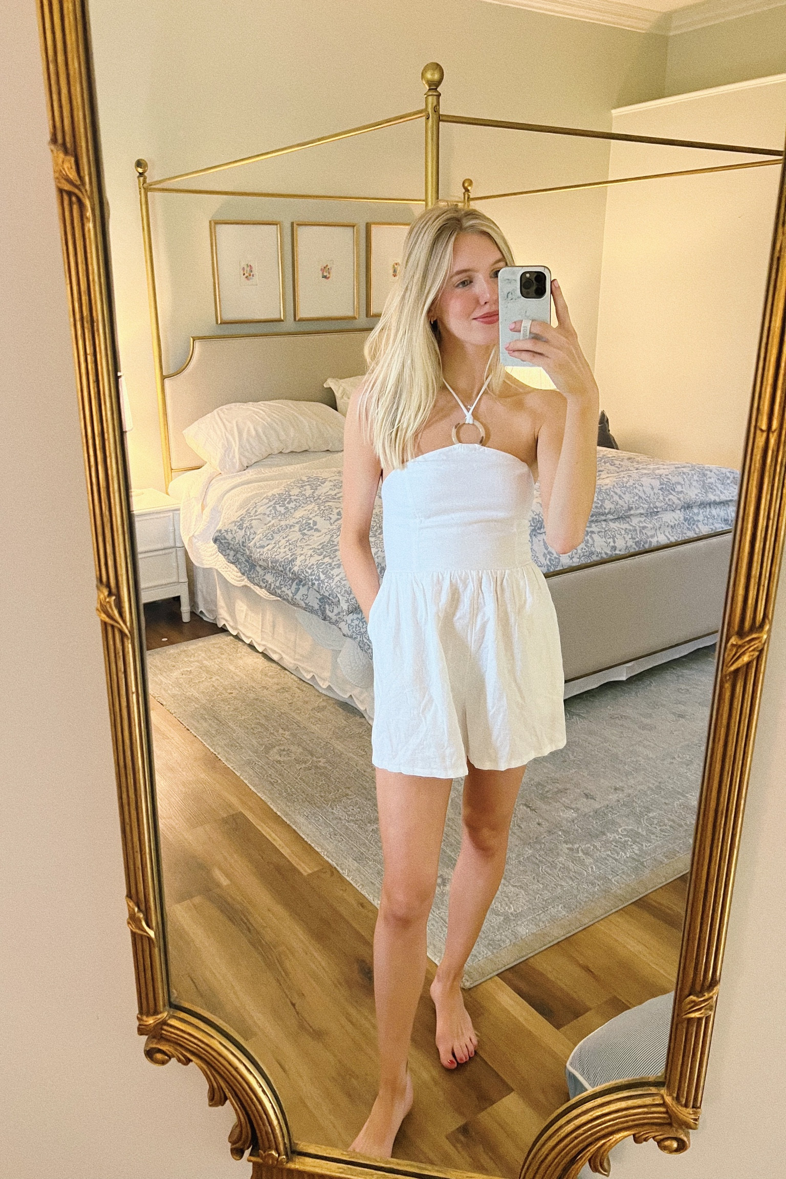 Linen halter romper 

#LTKstyletip #LTKunder100 #LTKunder50