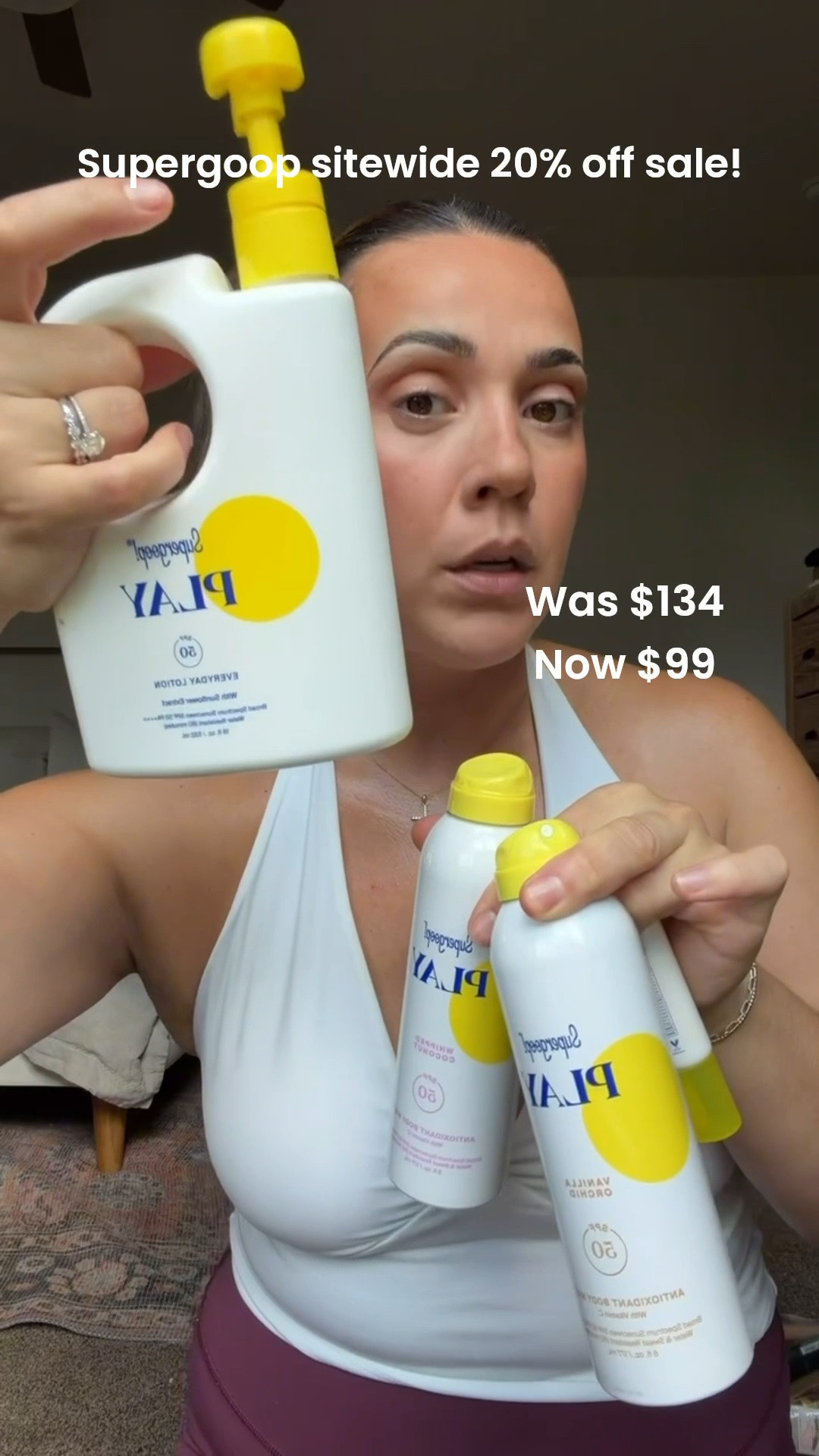 20% off Supergoop! Thye only do this twice a year so now's the perfect time to stock up!

#LTKTravel #LTKKids #LTKselfcare