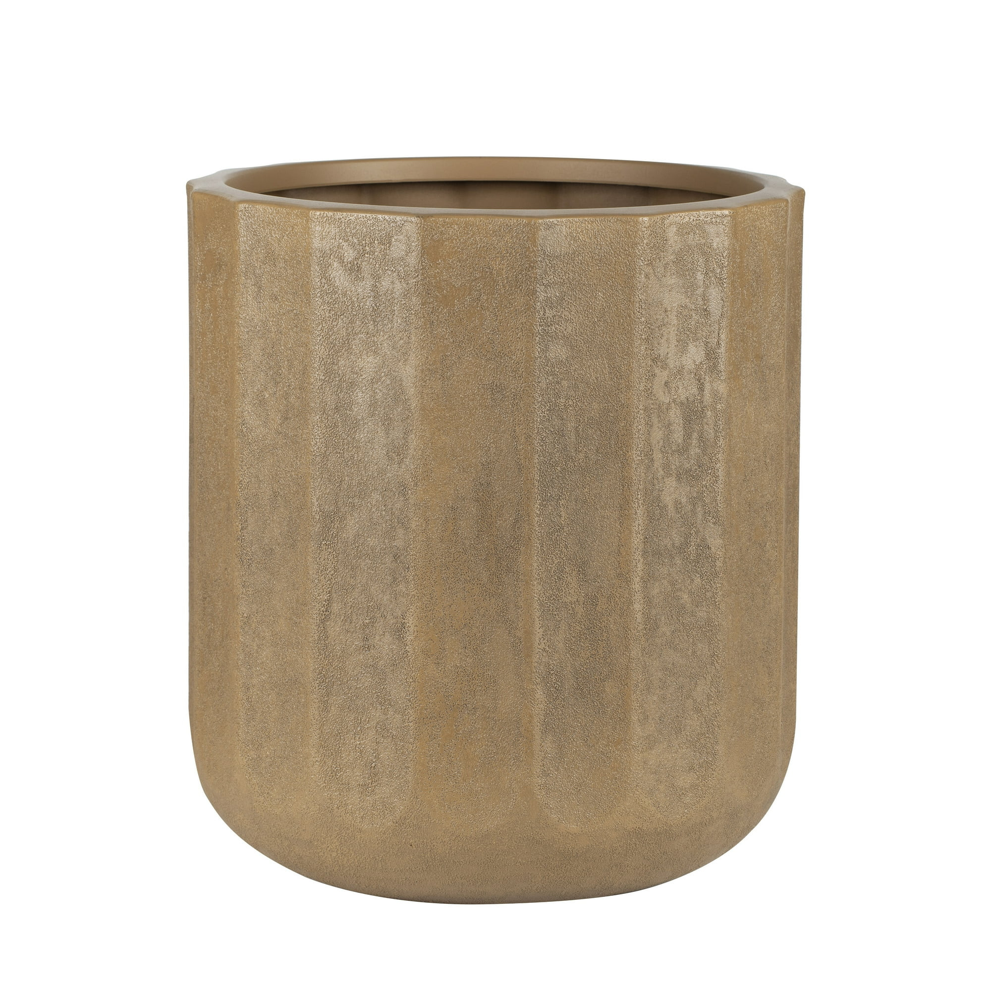 Better Homes & Gardens Adler 16 inch Resin Planter Terracotta with Modern Design for Indoor and O... | Walmart (US)