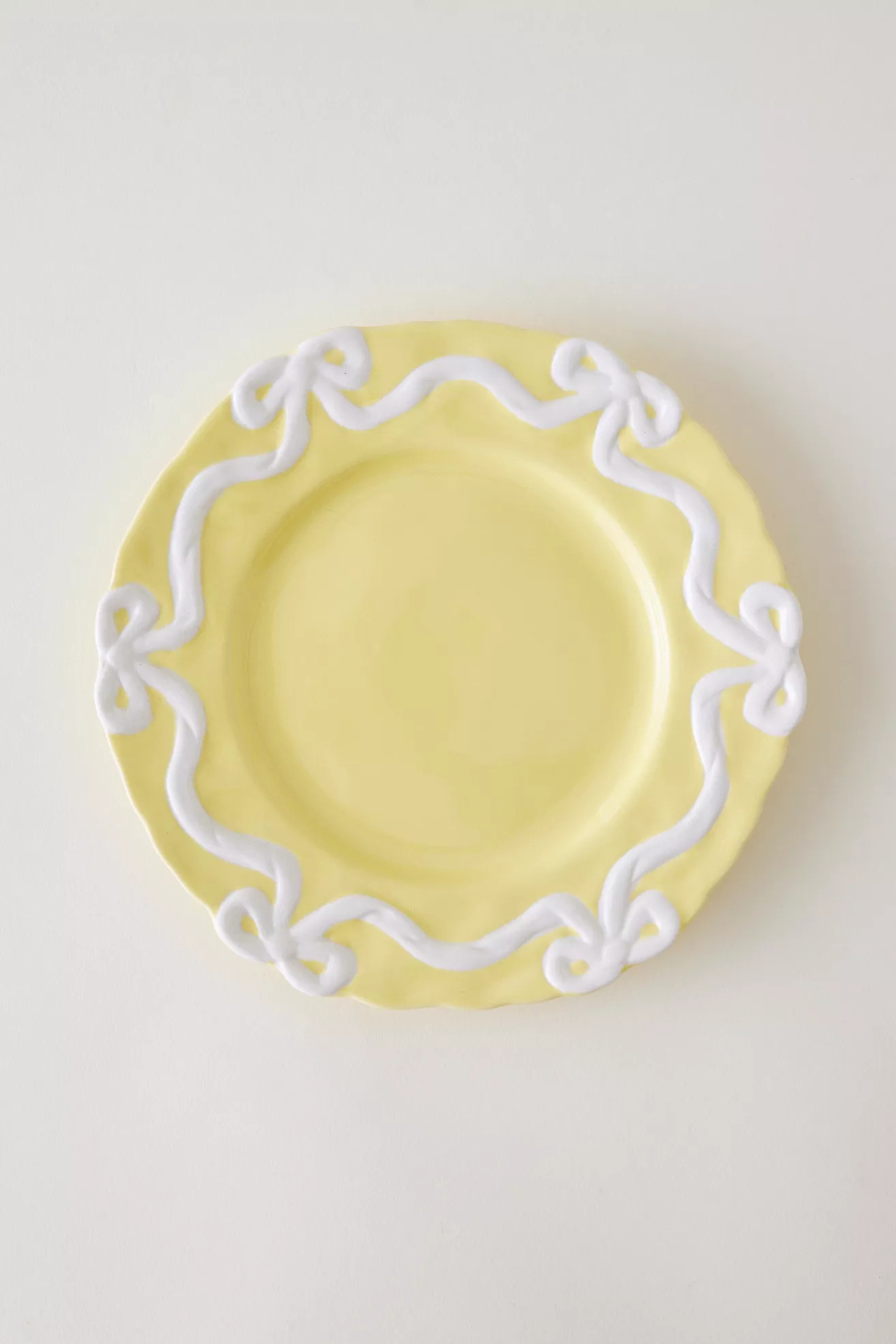 Benedita Bow Stoneware Side Plates, Set of 4 | Anthropologie (US)