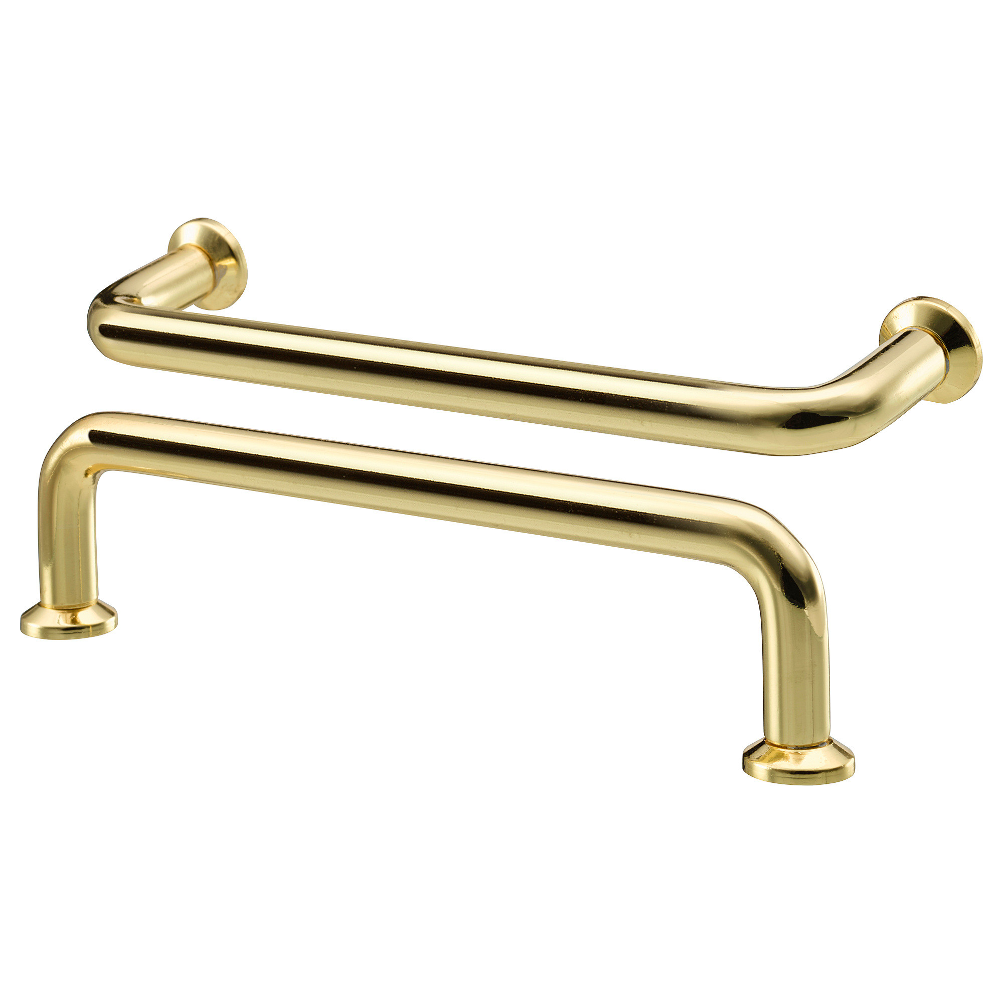 BAGGANÄS Handle, brass color, 5 5/8 " | IKEA US