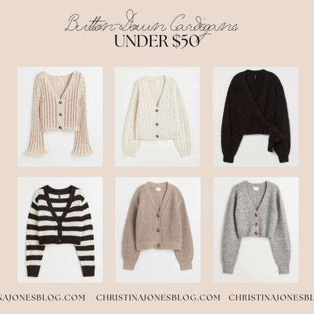 Button-down cardigans under $50. Perfect with jeans, skirts and dress pants

#LTKunder50 #LTKworkwear #LTKSeasonal