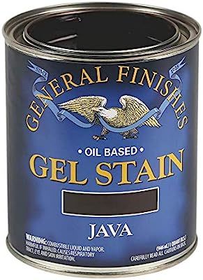 General Finishes Oil Base Gel Stain, 1 Quart, Java | Amazon (US)