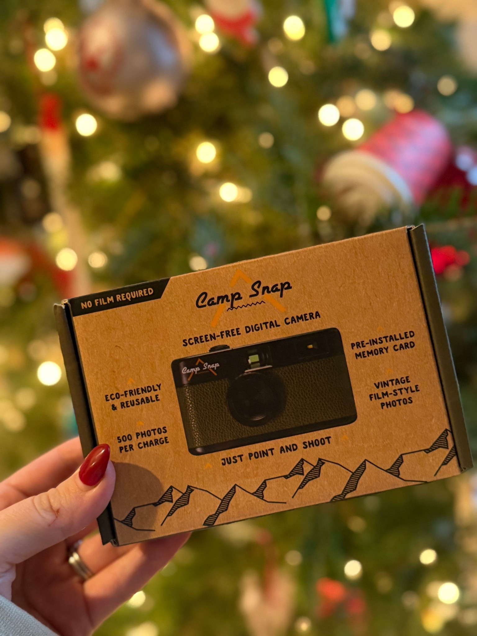 My in laws got me this “film style” digital camera! It takes vintage/filmy photos without having the hassle of developing film!!

#LTKmomlife #LTKHoliday #LTKSaleAlert