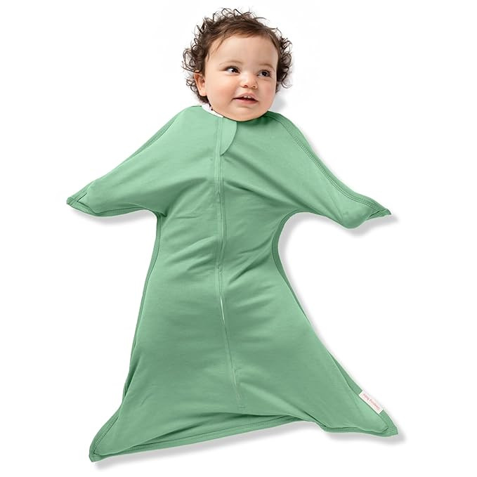 SleepingBaby Zipadee-Zip Transition Swaddle - Cozy Baby Swaddling Blanket with Zipper Convenience... | Amazon (US)