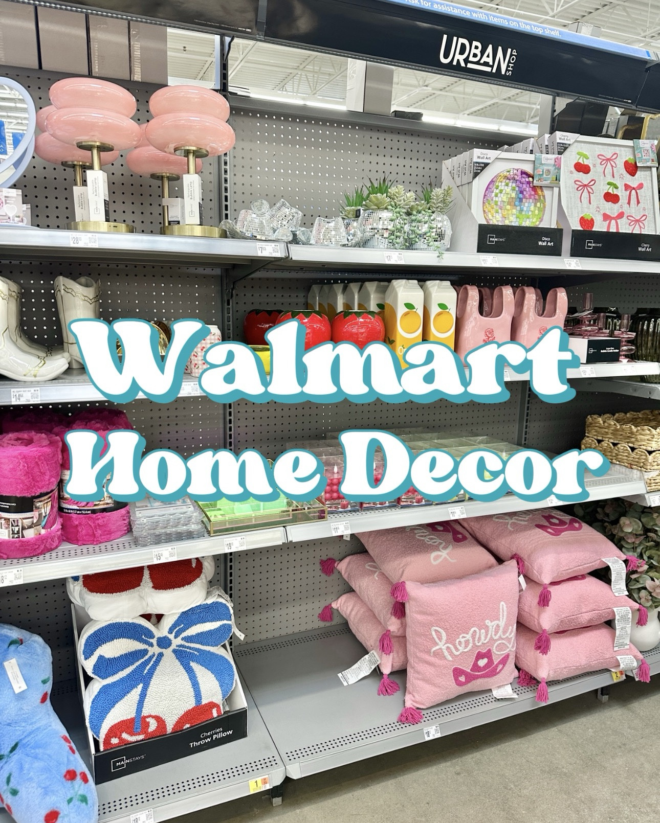 Walmart Home Decor Finds 🩷✨ Affordable, trendy, and perfect for your college dorm, first apartment, or bedroom makeover! Loving all the pink decor, throw pillows, cute lamps, and aesthetic home accessories. These budget-friendly decor finds are perfect for creating that fun, cozy, colorful space you’ve been dreaming of!

#LTKHome