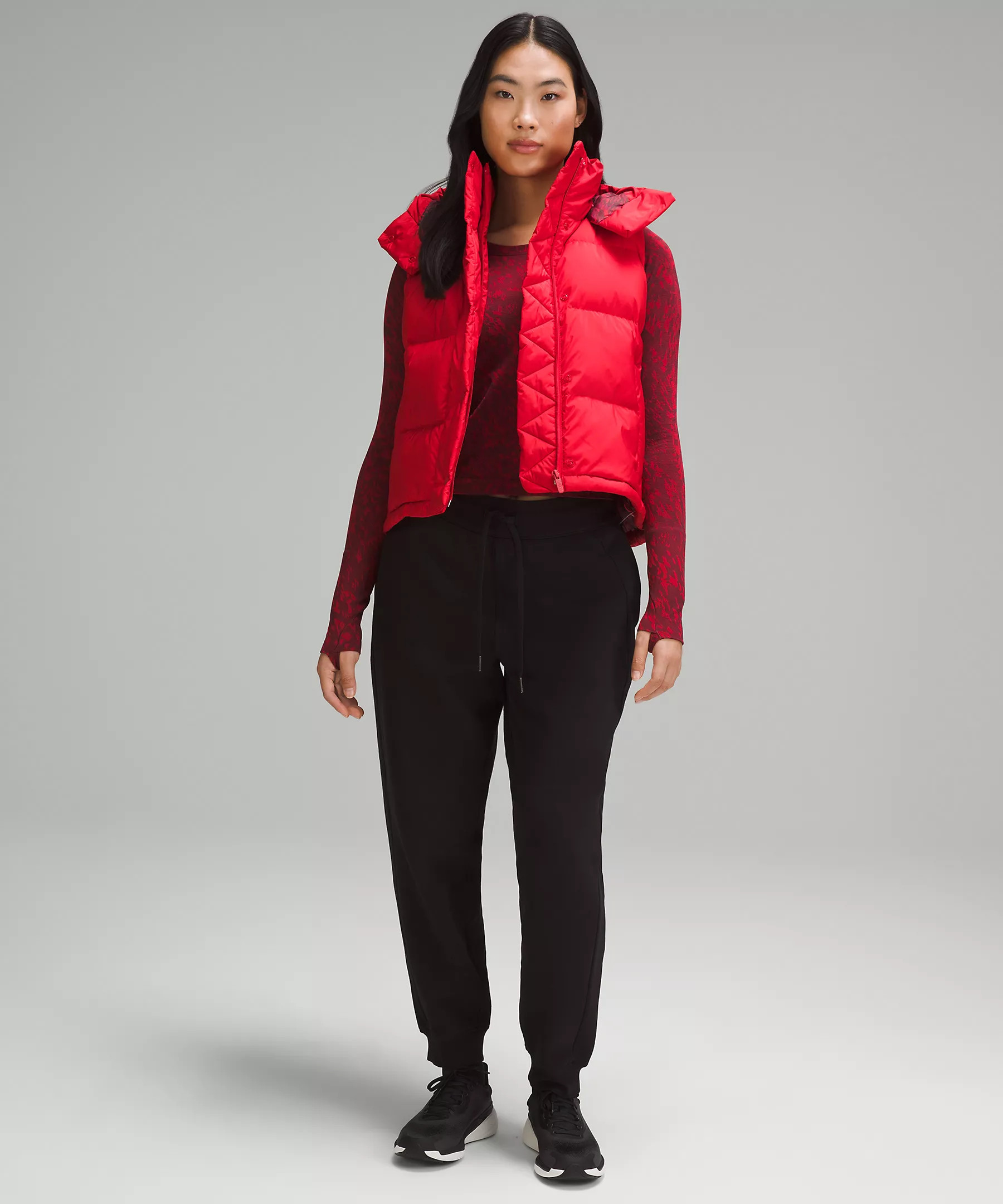 Lunar New Year Wunder Puff Cropped Vest | Women's Coats & Jackets | lululemon | Lululemon (US)
