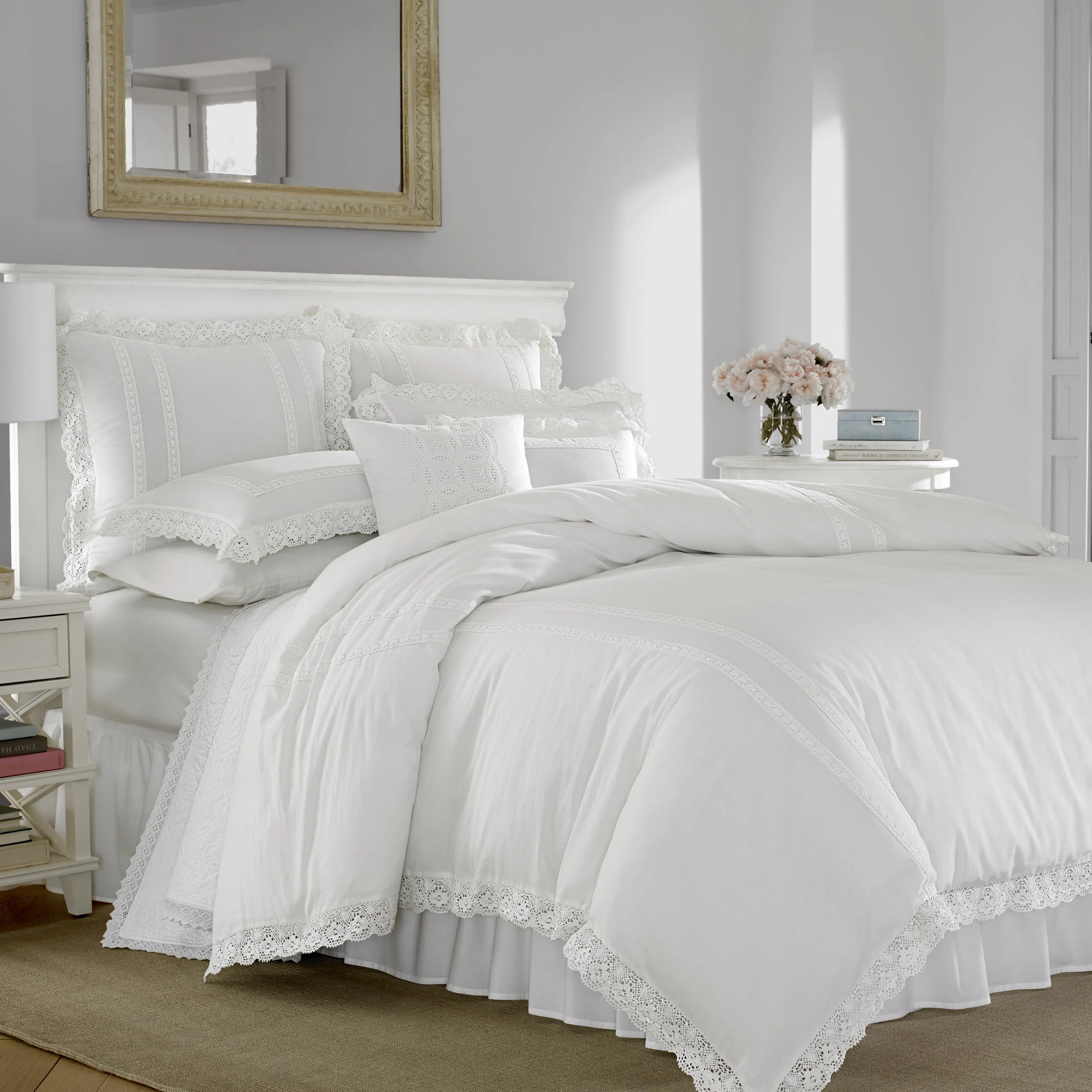 Laura Ashley Annabella Cotton Duvet Cover Set | Wayfair North America