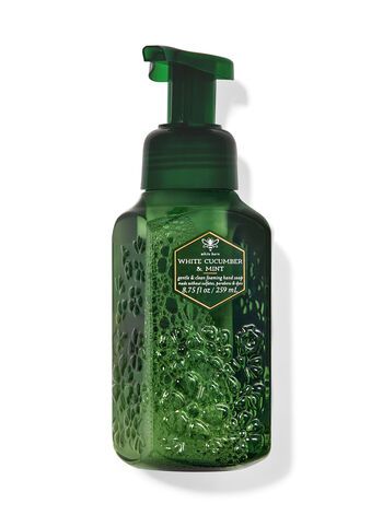 White Cucumber Mint


Gentle & Clean Foaming Hand Soap | Bath & Body Works